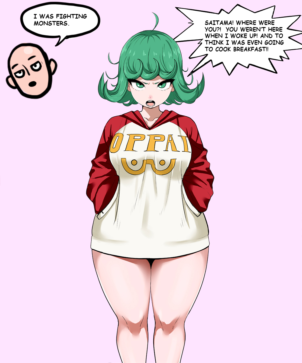 Tatsumaki and Saitama - Page 1 - HentaiEra