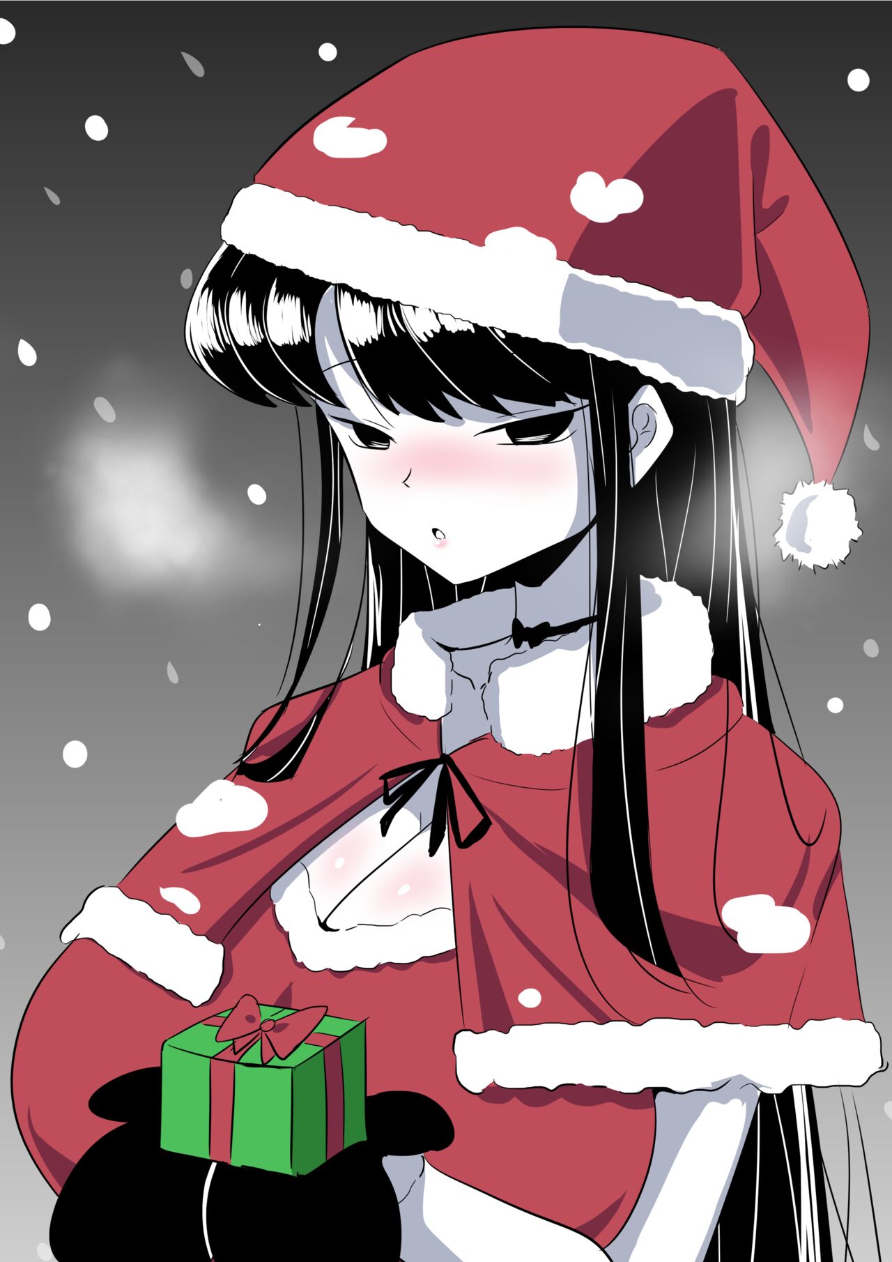 Komi-san to Christmas NTR - Page 1 - HentaiEra