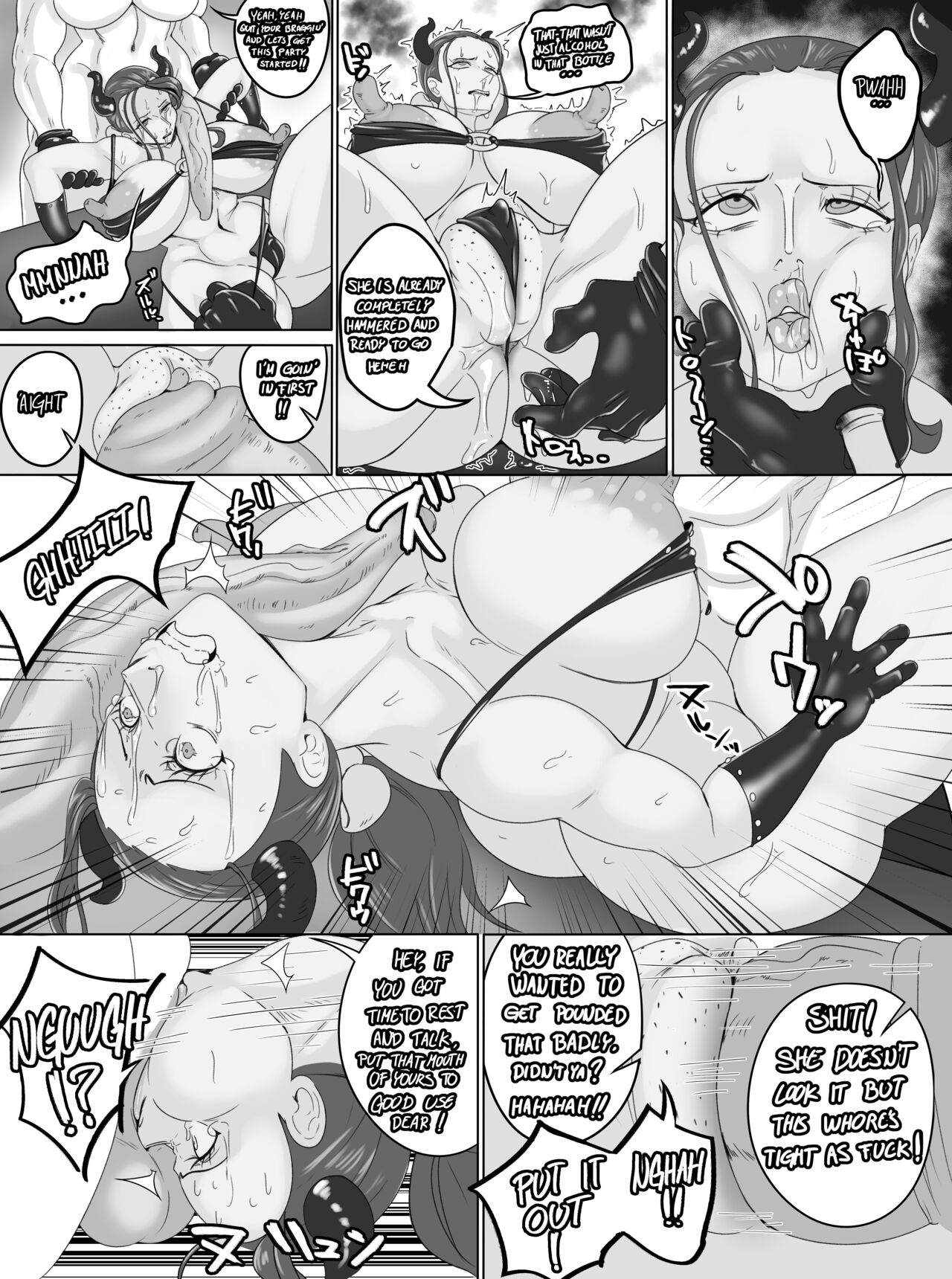 Doujin Redraw: Onigashima Infiltration - Page 4 - HentaiEra