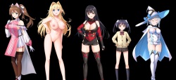 Girls Frantic Clan - Character Set Collection