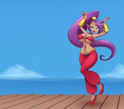 Shantae Breast Expansion Compilation