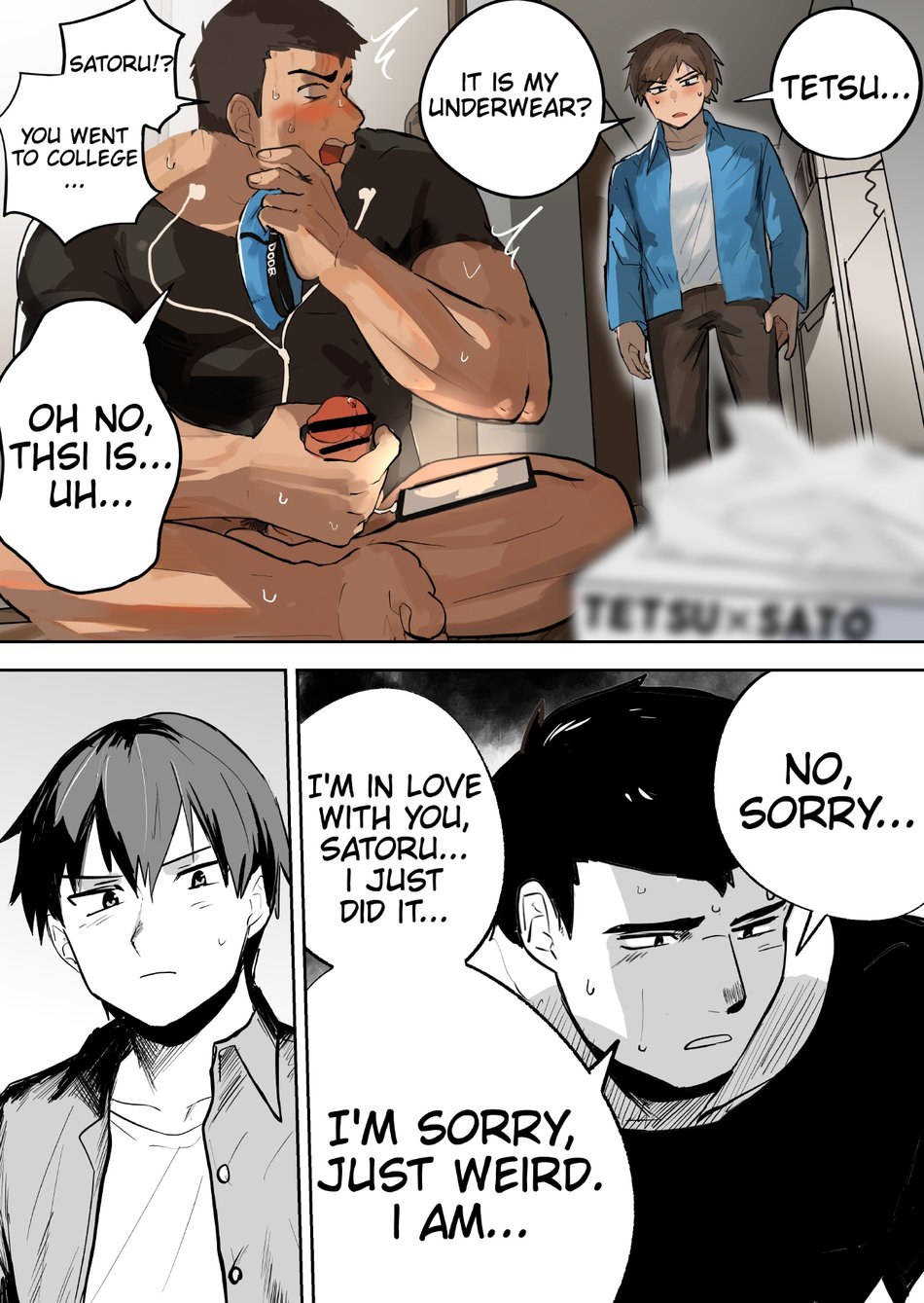 Gachimuchi Nonke no Shinyuu ga Jitsuwa Ore no Koto Daisuki datta Kudan ni  Tsuite | A stocky straight guy who actually loves me - Page 6 - HentaiEra