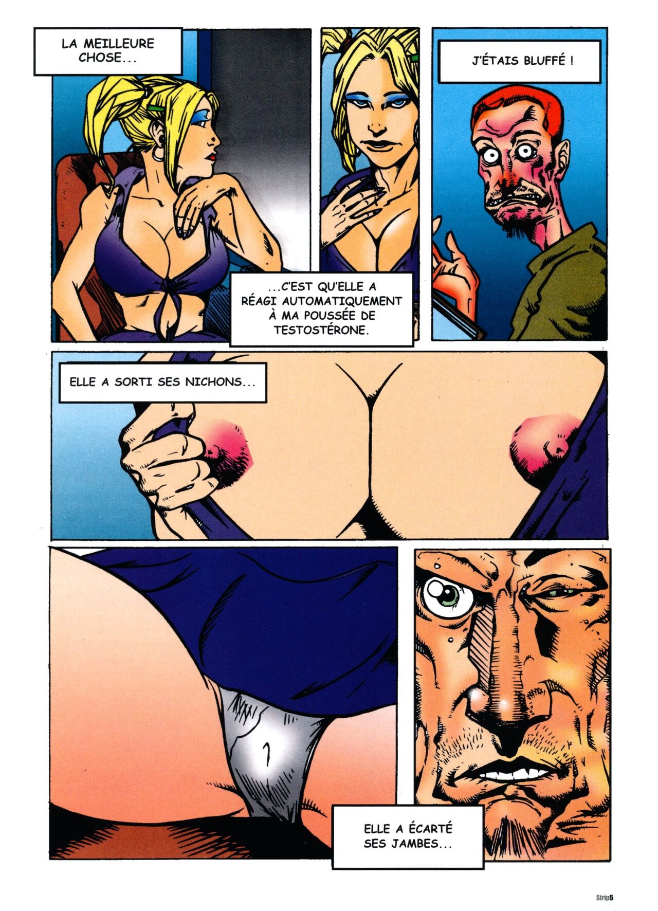 Bande dessinée porno en français