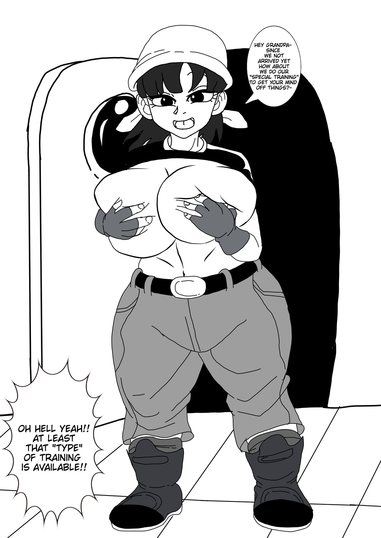 Adult Pan x Son Goku - Page 2 - HentaiEra