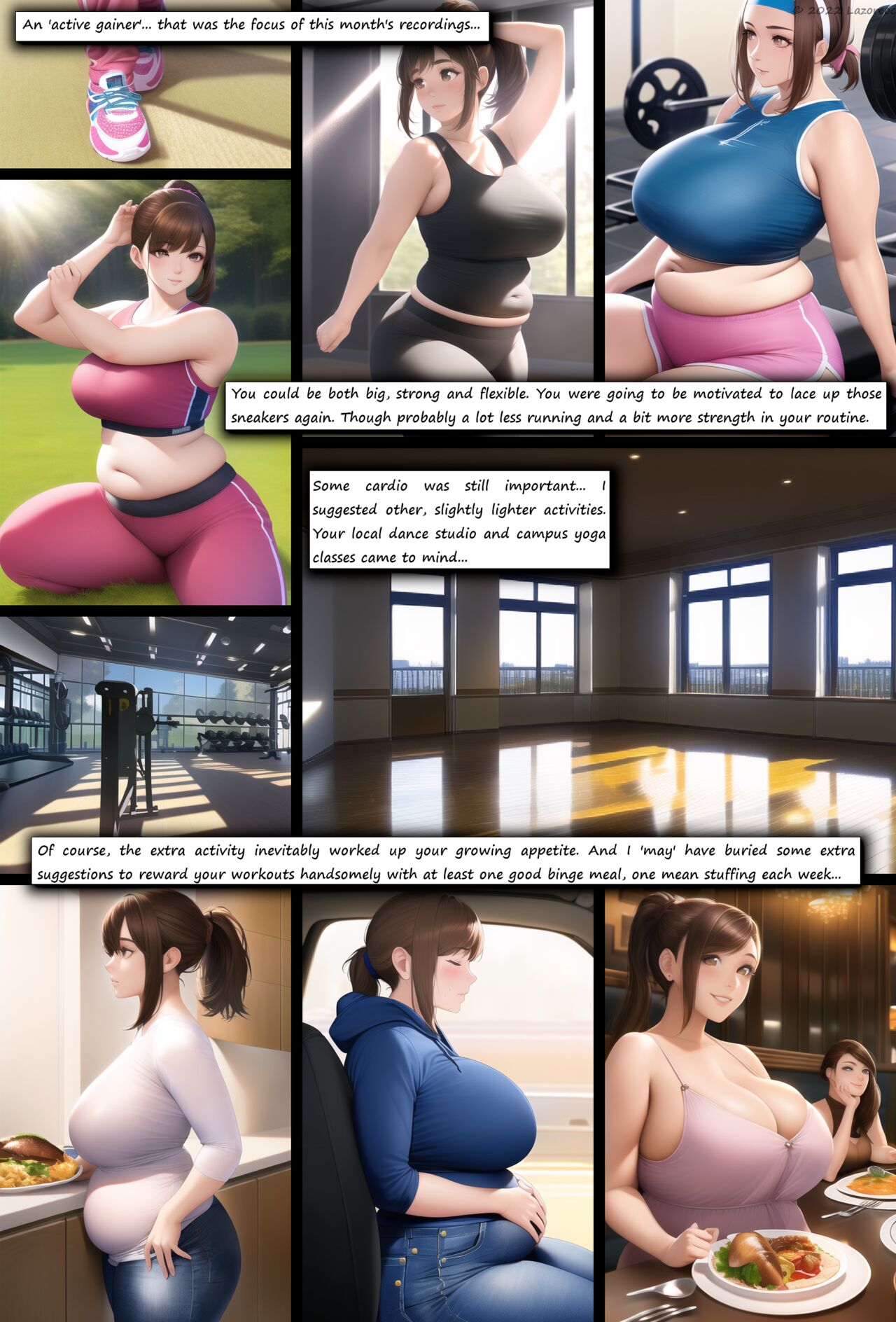 Weight gain PhrorenFa girl - Page 12 - HentaiEra