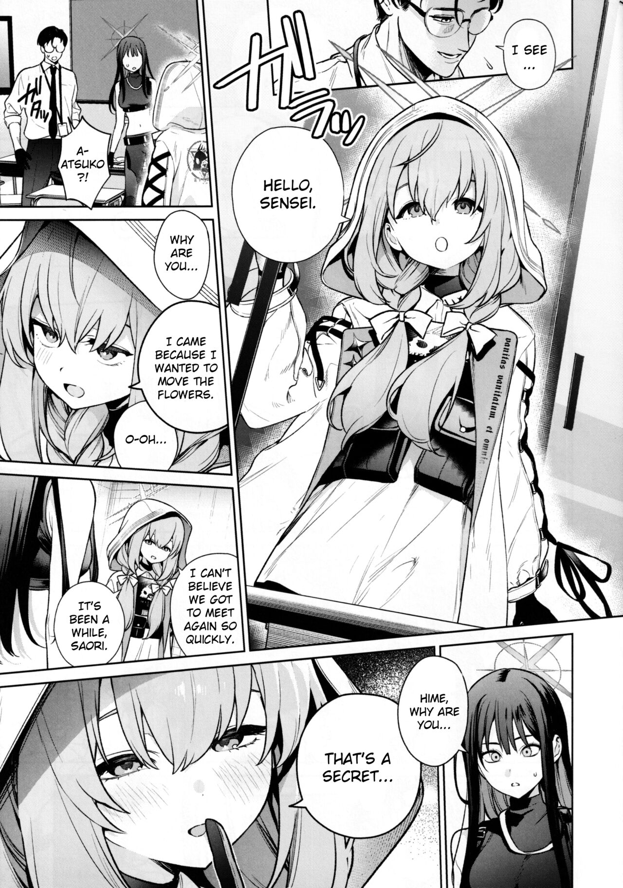Saori to Atsuko ni Obenkyou Oshieru Hon | A Book About Teaching Saori and  Atsuko How to Study - Page 4 - HentaiEra