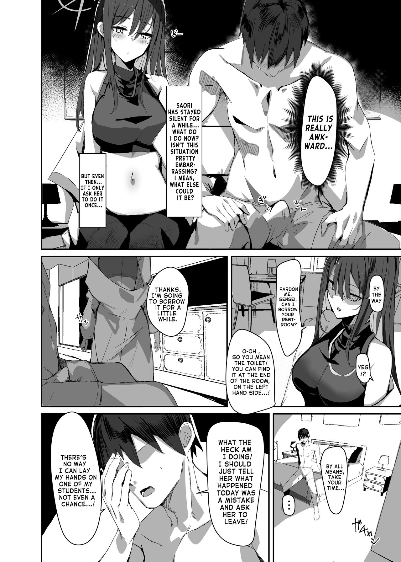 DeliHeal Yondara Saori ga Kite Sonomama Ecchi Suru Hon | The Book Where I  Hired A Sex Worker But Then Saori Showed Up And Just Like That We Had Sex -  Page 8 - HentaiEra