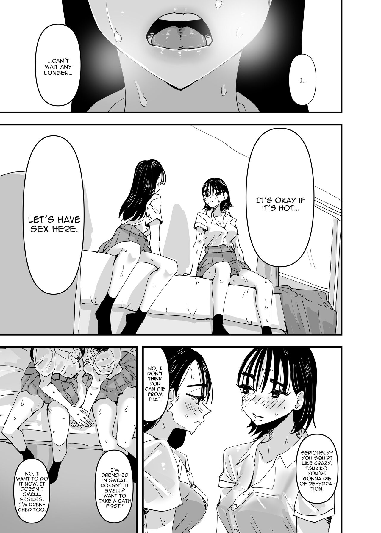 JK Couple ga Asedaku de Ecchi Suru Dake | Just A Couple JKs Having Sultry  Sweaty Sex - Page 11 - HentaiEra