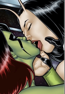 Mantis and Gamora Lesbian Fun