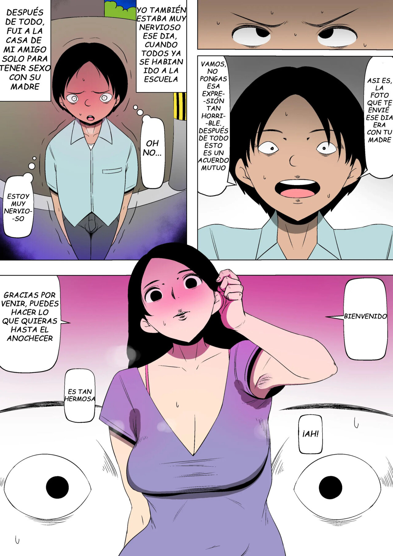 Tomodachi ga Ore no Kaa-san to SEX Shimakutteita | Mi amigo estaba teniendo  sexo con mi madre - Page 11 - HentaiEra