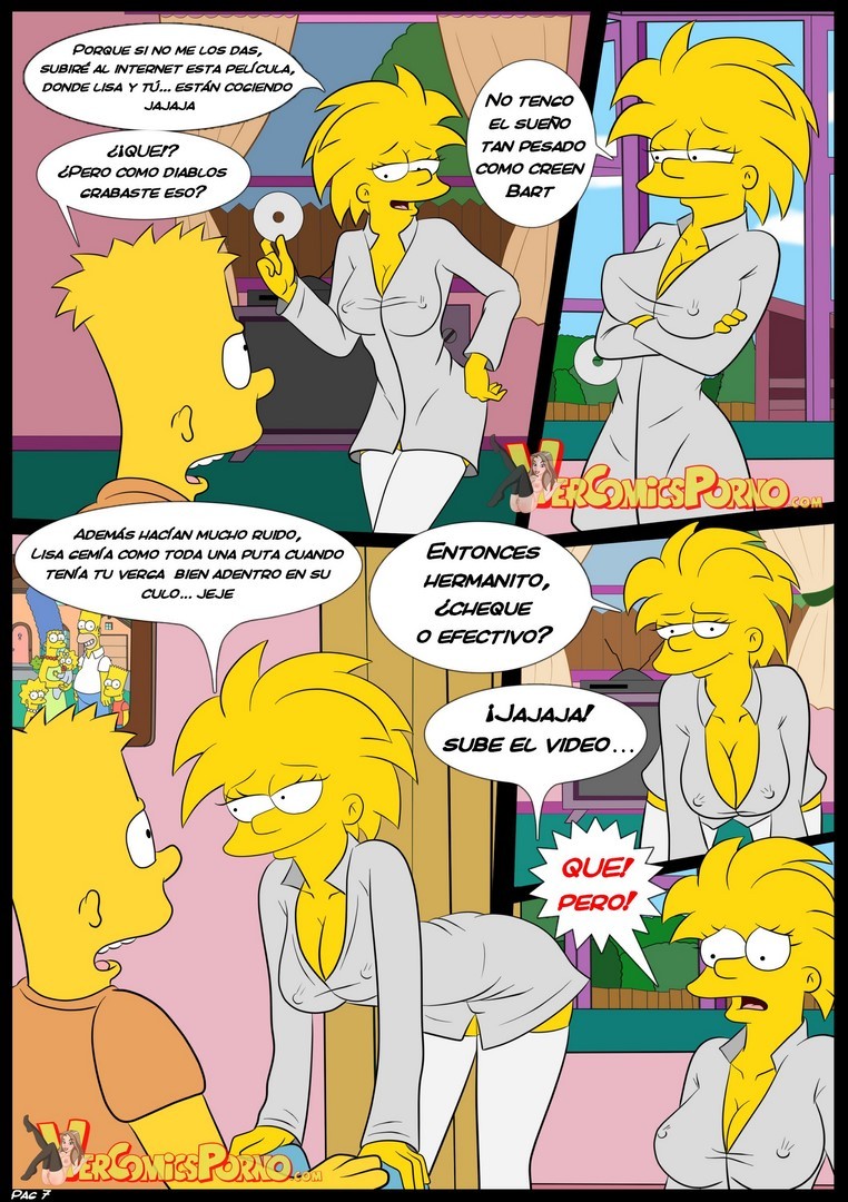 Viejas Costumbres 2 - Los Simpson - Page 8 - HentaiEra