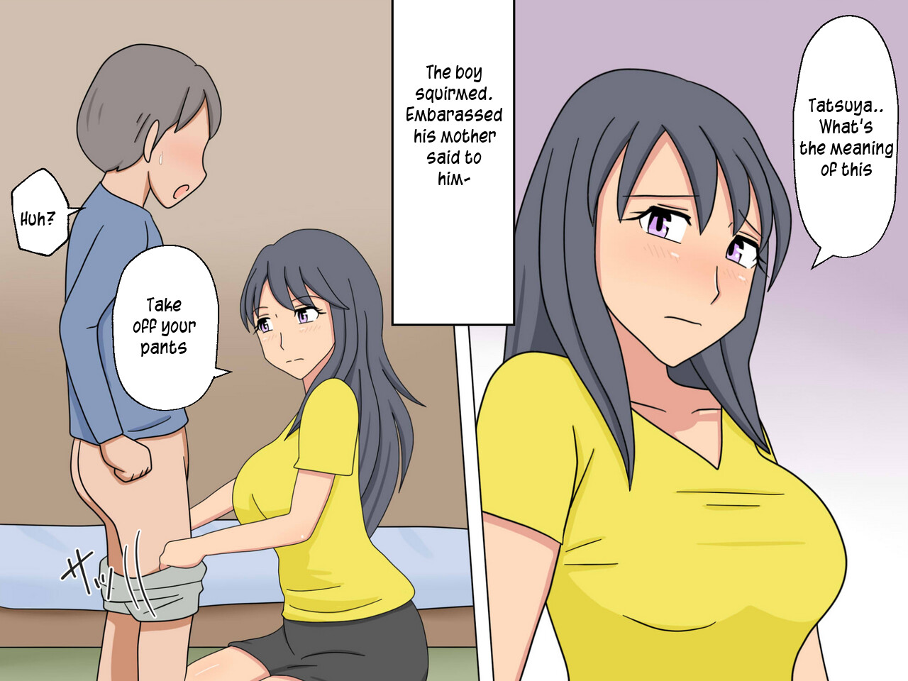 Benkyou yori mo Mama to no Sex ga Daiji | Sex with mommy is more important  than studying - Page 4 - HentaiEra