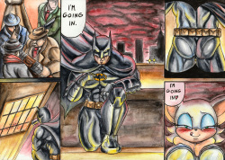 Rouge the Bat x Batman