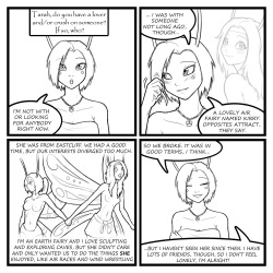 Fairies vs Tentacles - Character Questions