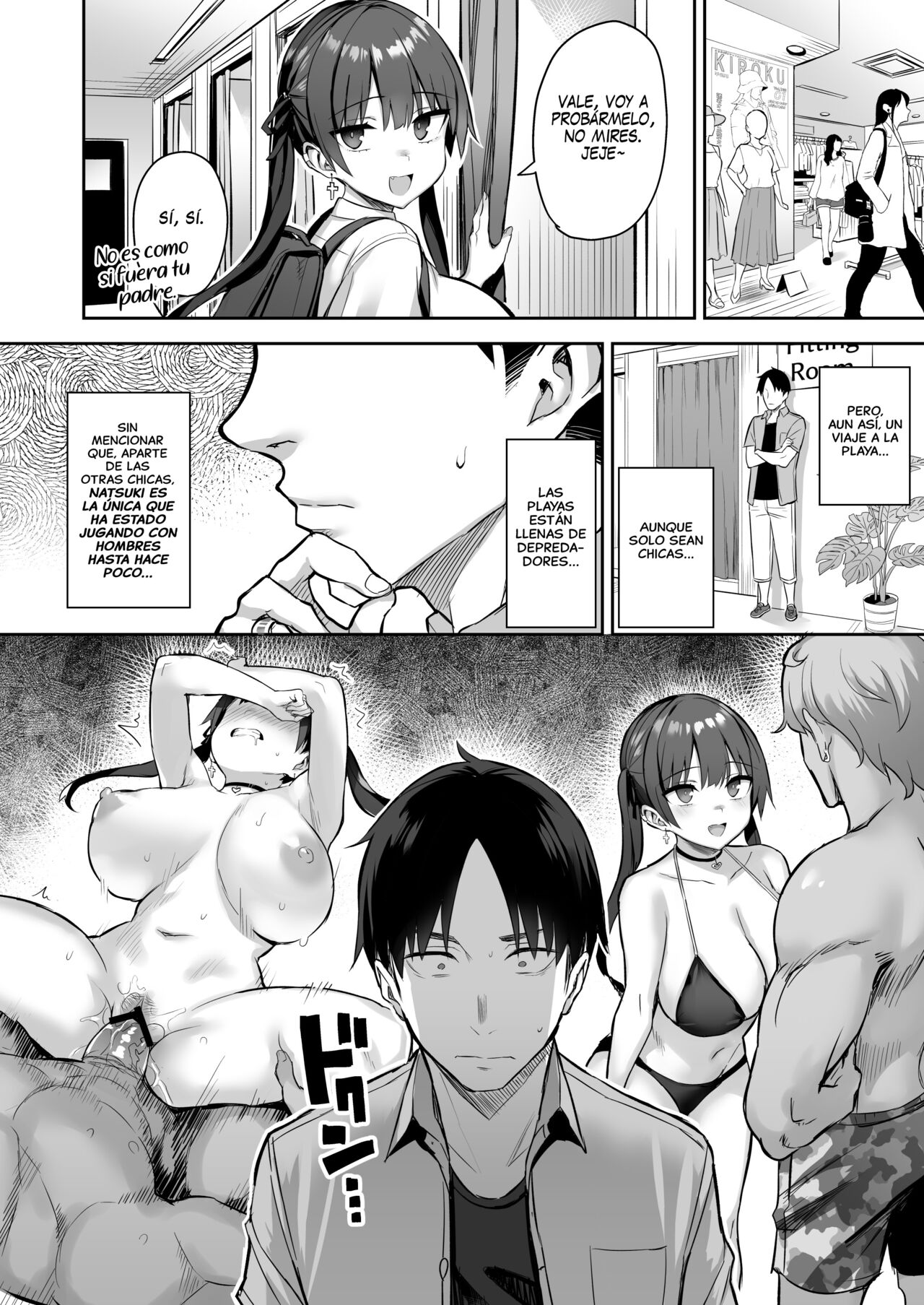 Moto InCha no Kyonyuu Yariman Imouto ga Erosugite, Onii-chan wa Mou...!! 3  | ¡¡Mi Hermanita Quien era una Comelibros se Convirtió en una Puta de grandes  Tetas...!! 3 - Page 7 - HentaiEra