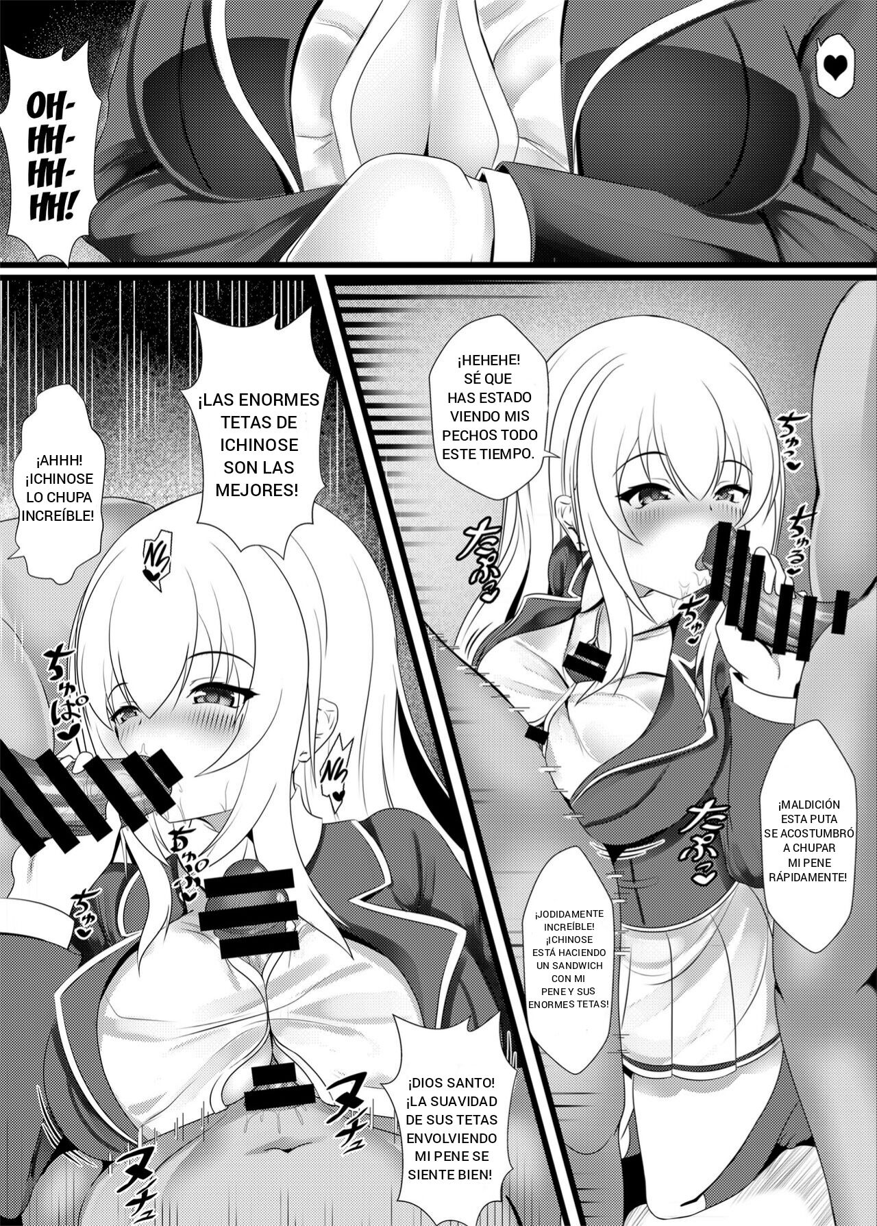 Ochinpo Daisuki Ichinose-san | Ichinose-san es una amante de los penes -  Page 3 - HentaiEra