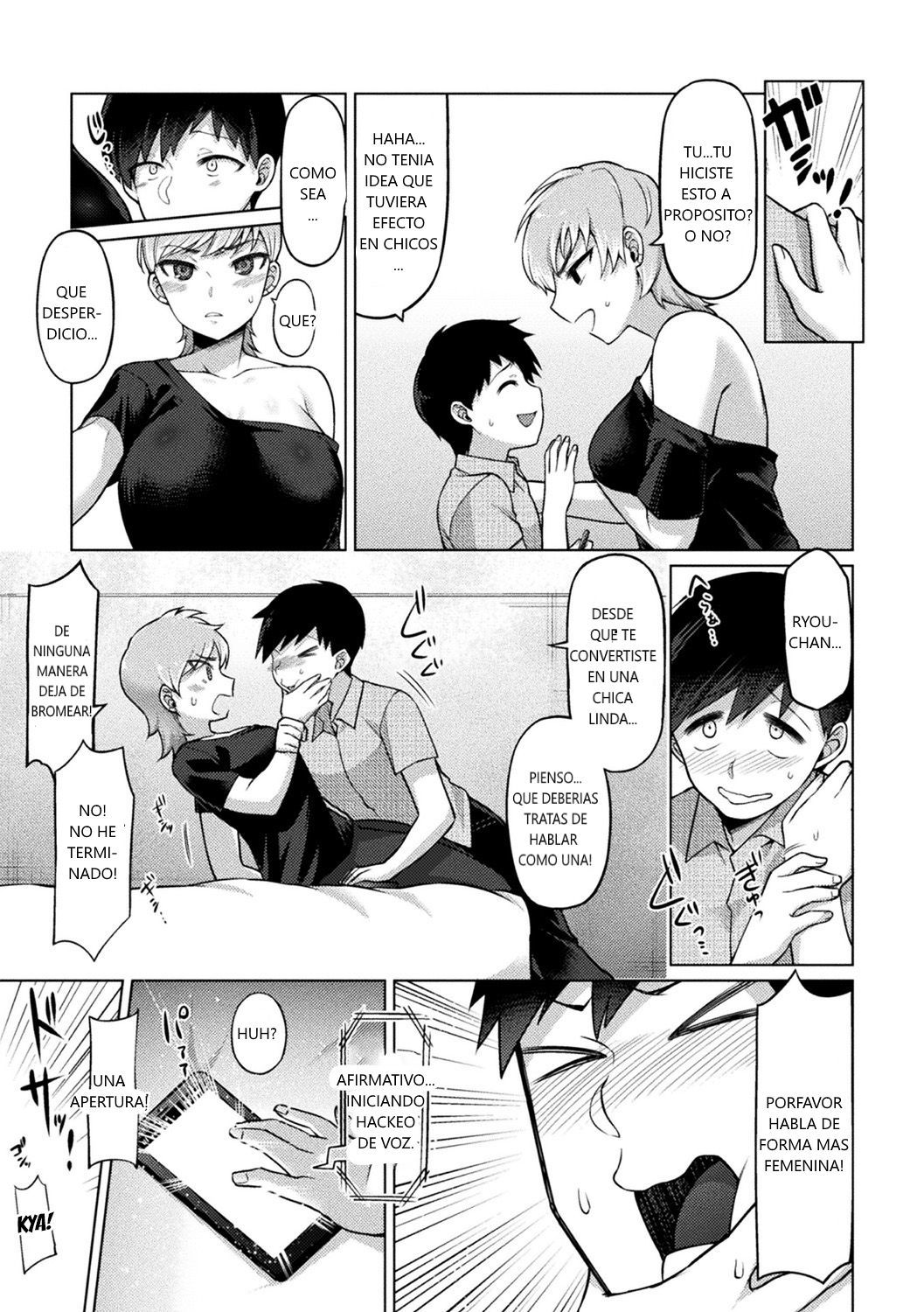 Reversible F Moshuko - Gender Bender - Español - Page 12 - HentaiEra