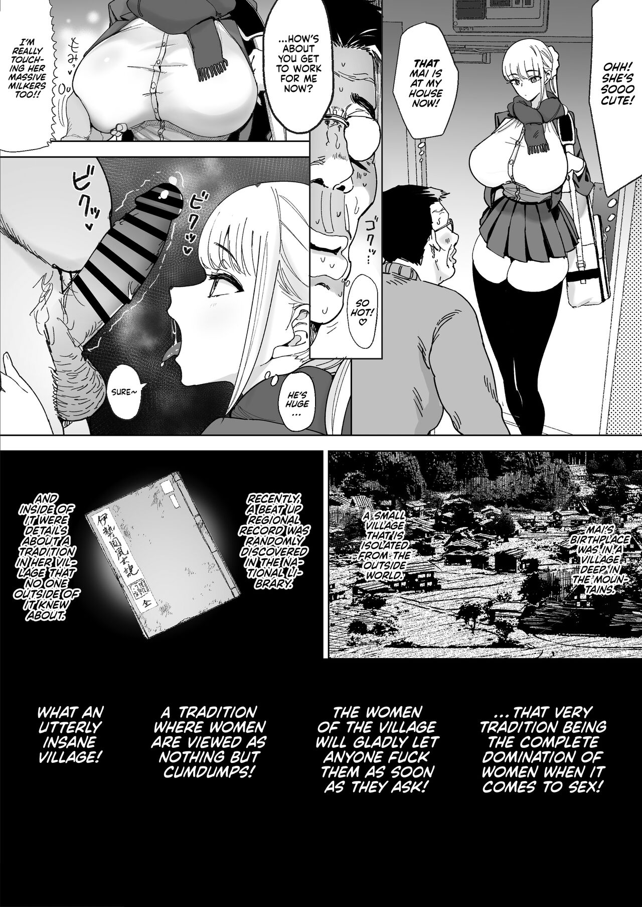 Ecchi na Fuushuu ga Aru Kaso Shuuraku no Ohanashi 3 | The Story of a Small  and Remote Village with a Dirty Tradition 3 - Page 8 - HentaiEra