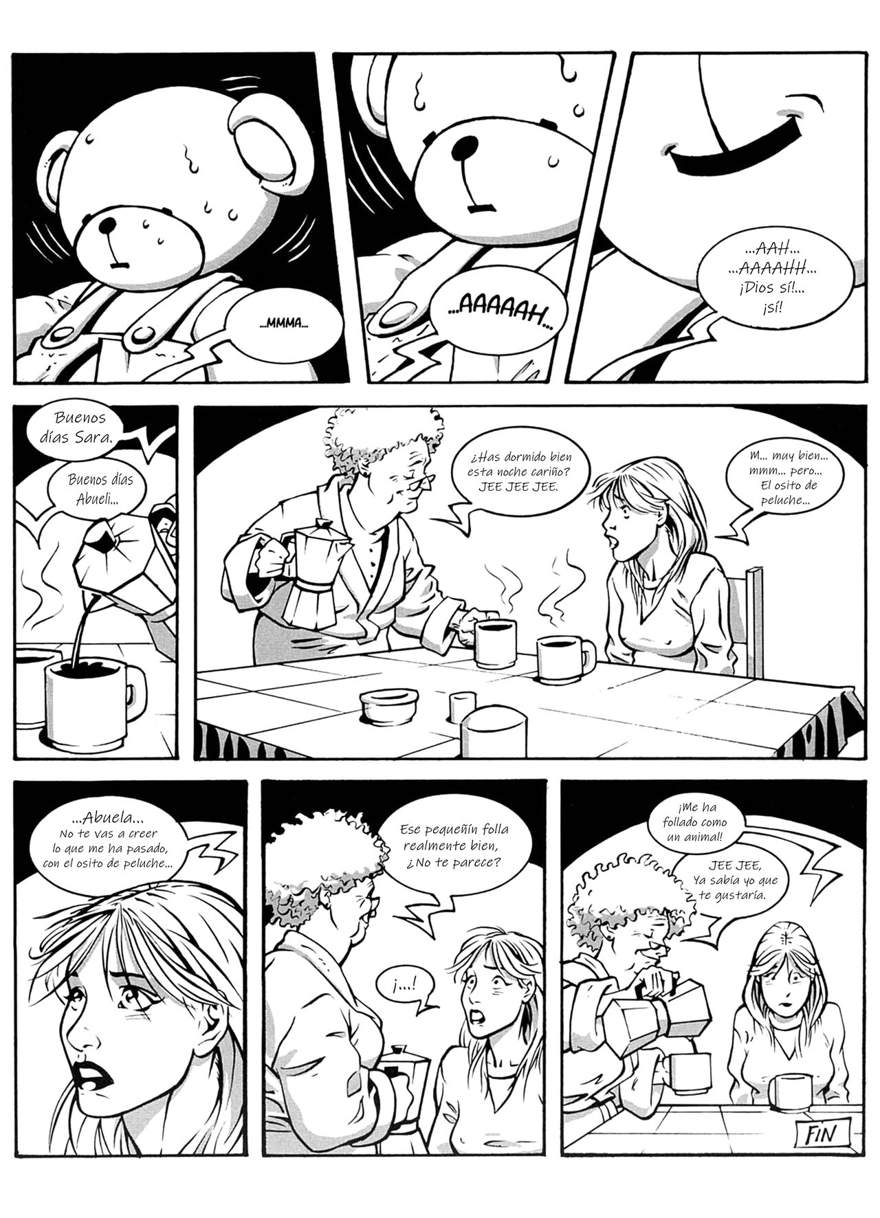 El regalo de la abuela - Page 7 - HentaiEra