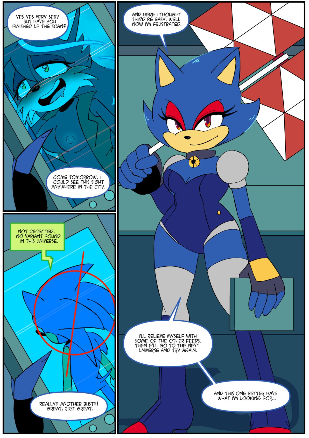 Gotta Girl Fast #6: Into the Fluffy-Verse - Page 4 - HentaiEra