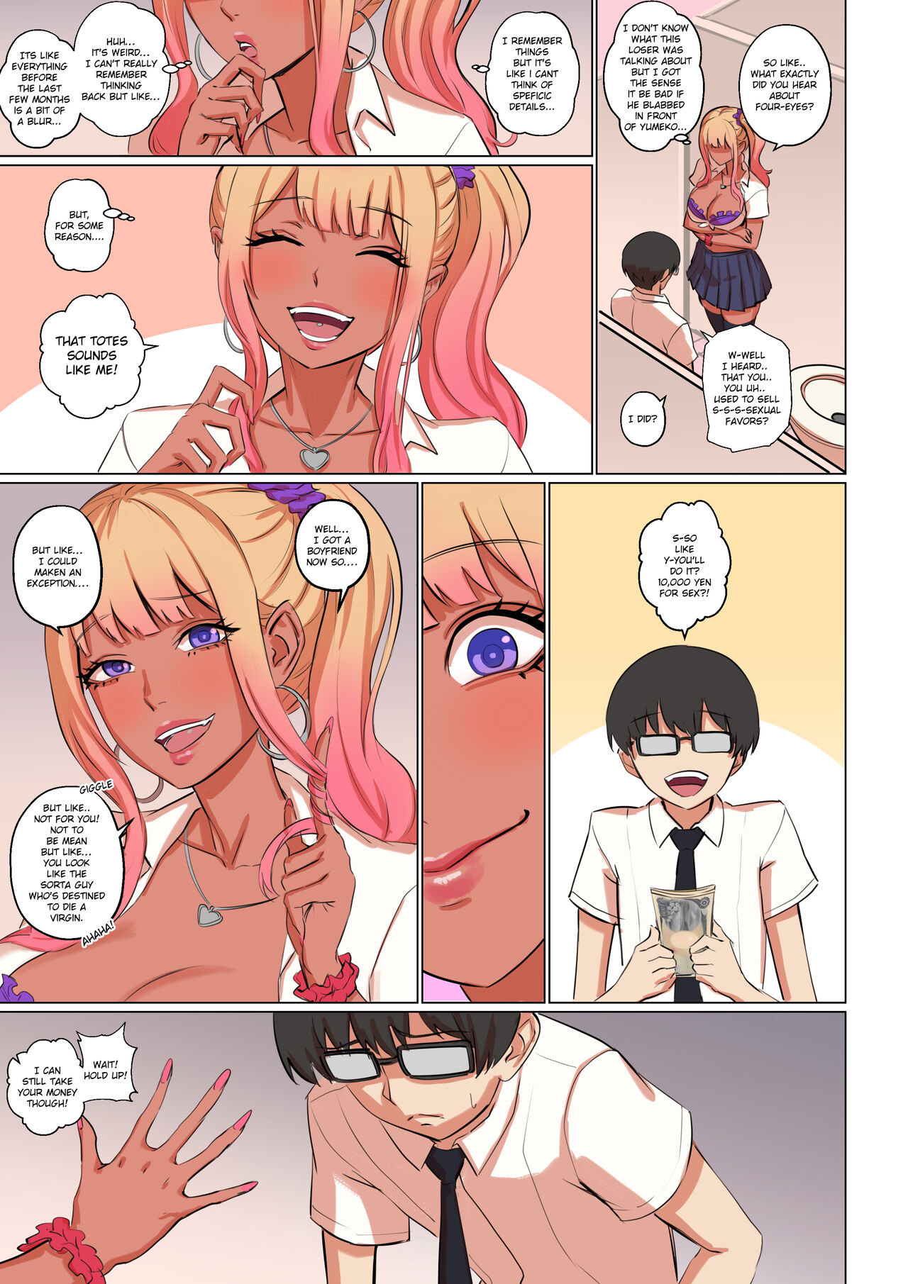 Turned Into A Gyaru 1.1 - Page 5 - HentaiEra