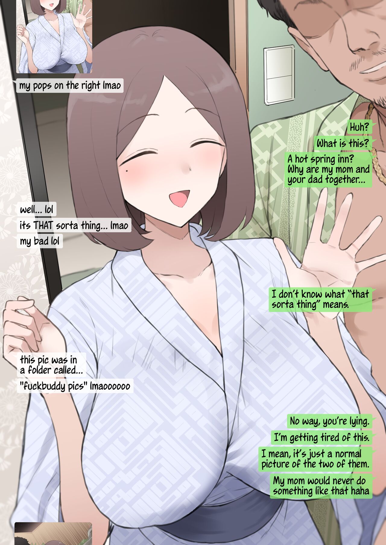Mom LINE NTR - Page 2 - HentaiEra