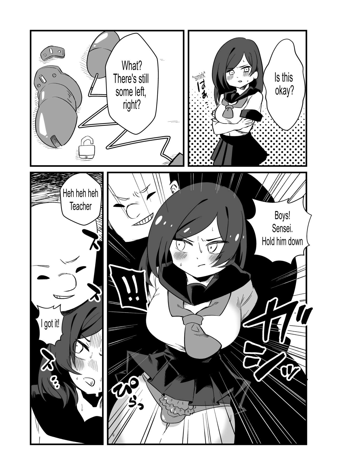 Kyousei Josou Dansei Kyoushi | Forced Transvestite Male Teacher - Page 6 -  HentaiEra