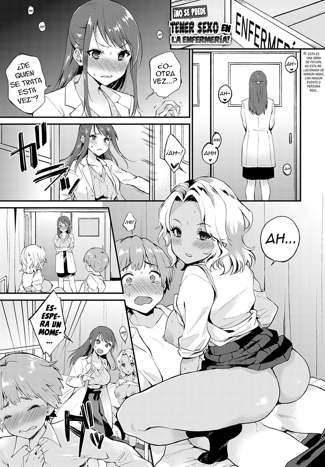 No Se Puede Tener Sexo En La Enfermería! - Page 1 - HentaiEra