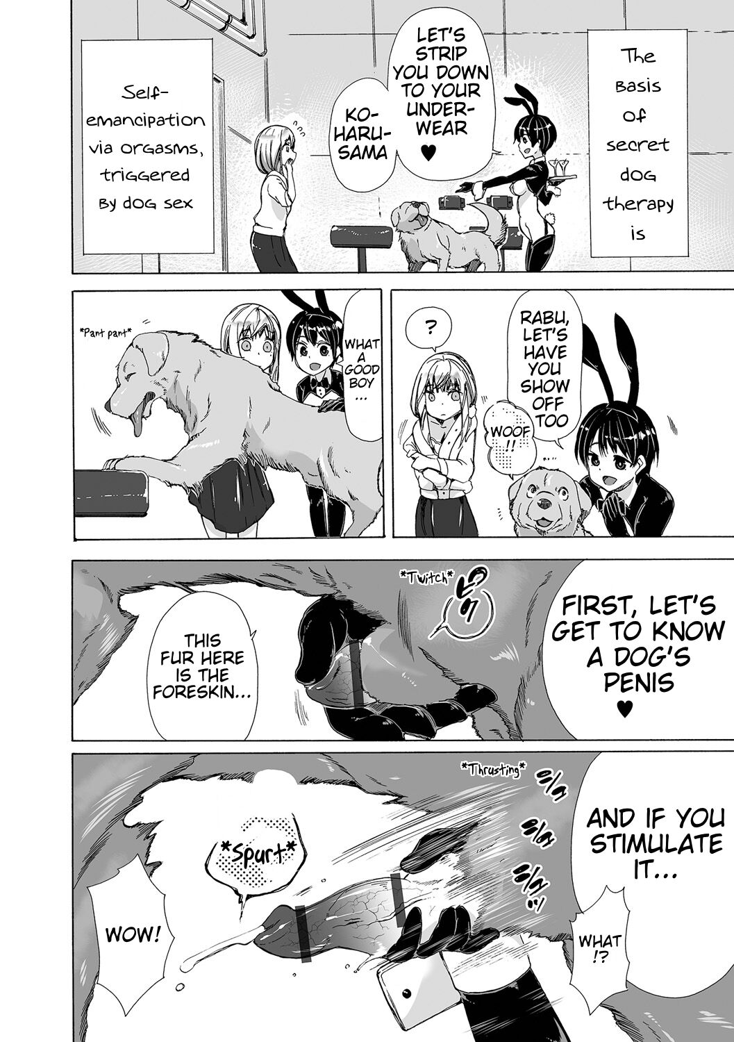 Juukan Wanko Therapist! | Bestiality☆Doggy Therapist! - Page 8 - HentaiEra