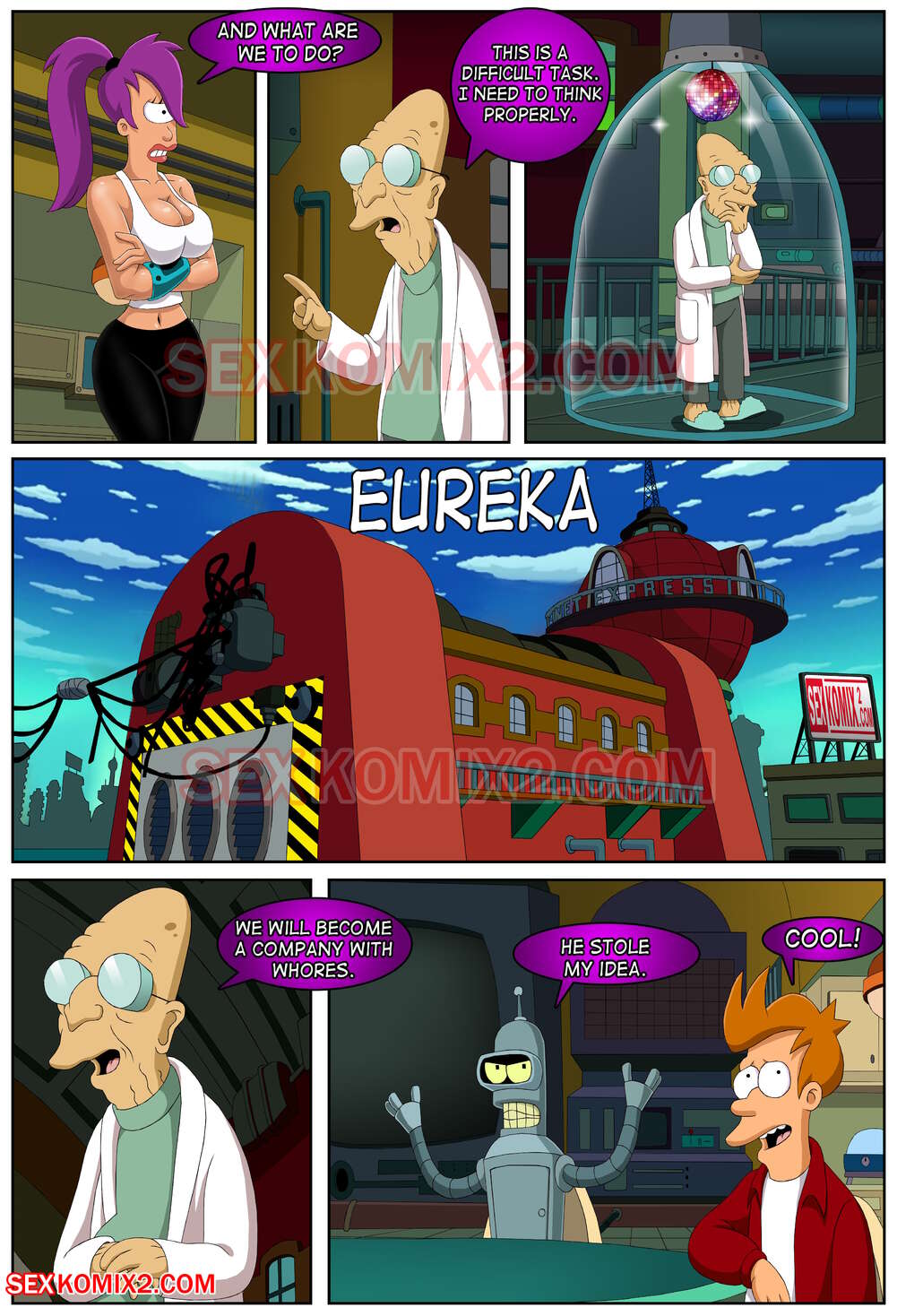 Futurama: Interplanetary Sex – SexKomix - english - ongoing - Page 3 -  HentaiEra