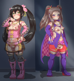 LOLI exposed / revealing / reverse clothes