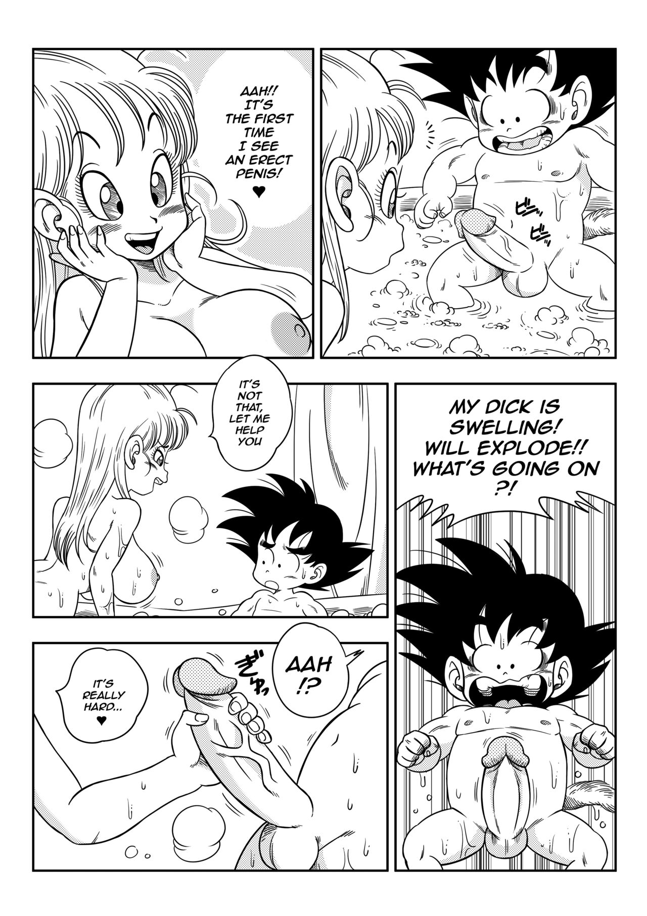 Dragon Ball: Episode 1 - Sex in the bath - Page 6 - HentaiEra