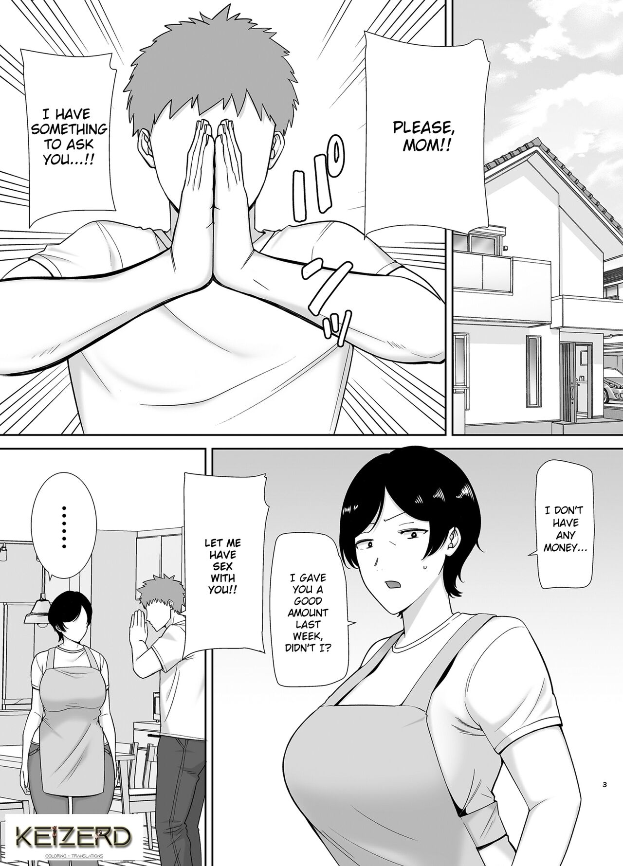 Mothers Are Wome Too! | Okaa-san dattee Onna Nandayo! - Page 3 - HentaiEra