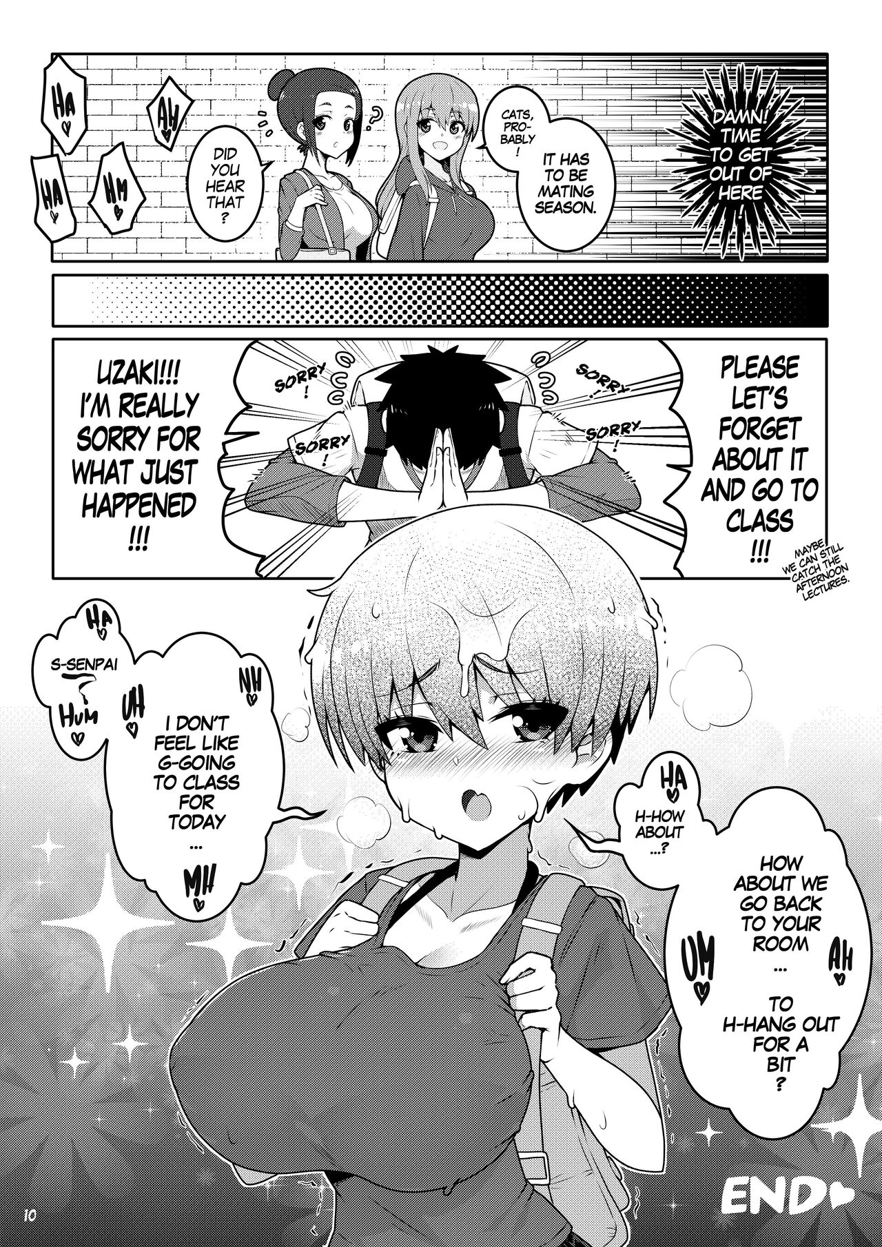 Stuck Together - Uzaki-chan - FANBOOK - Page 12 - HentaiEra