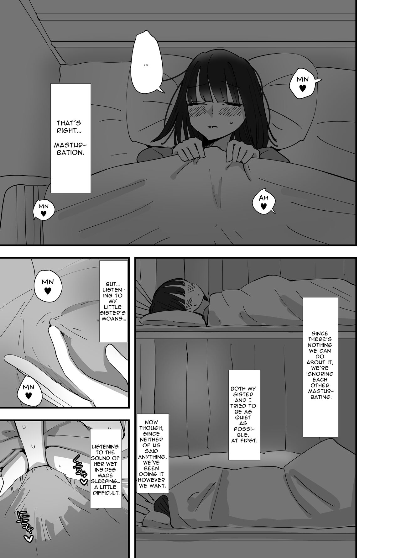 Imouto ga Watashi o Okazu ni Shitate Onanie o Shite ita Hanashi | My Little  Sister Was Masturbating To Me - Page 5 - HentaiEra