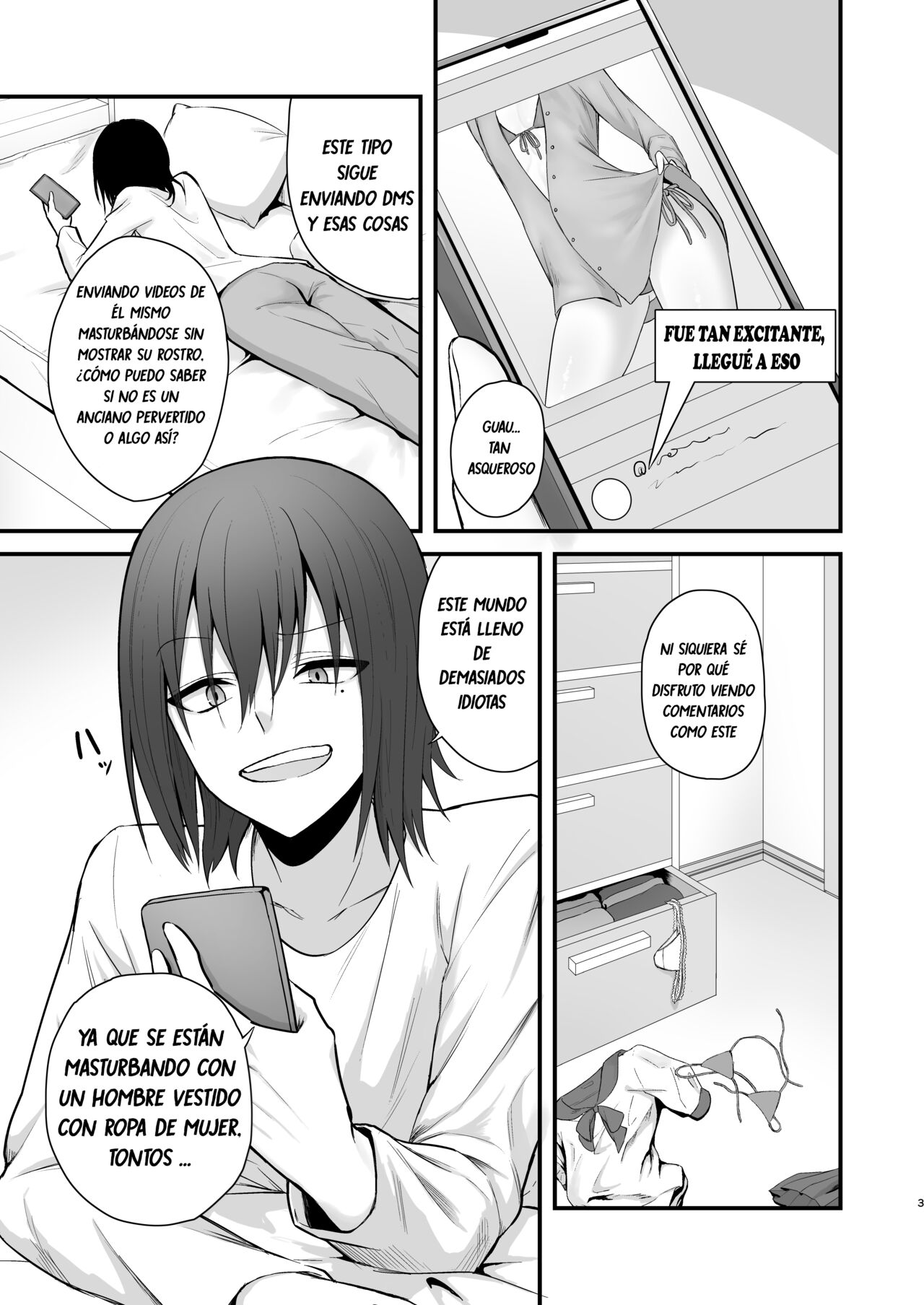 Osugaki ga Futanari Inma ni Wakaraserareru Hon - Page 4 - HentaiEra