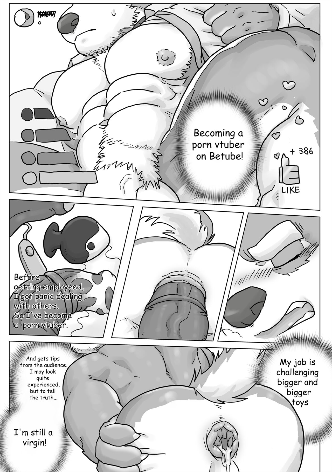 The Secret Between Me and My Horse Boss - Page 8 - HentaiEra