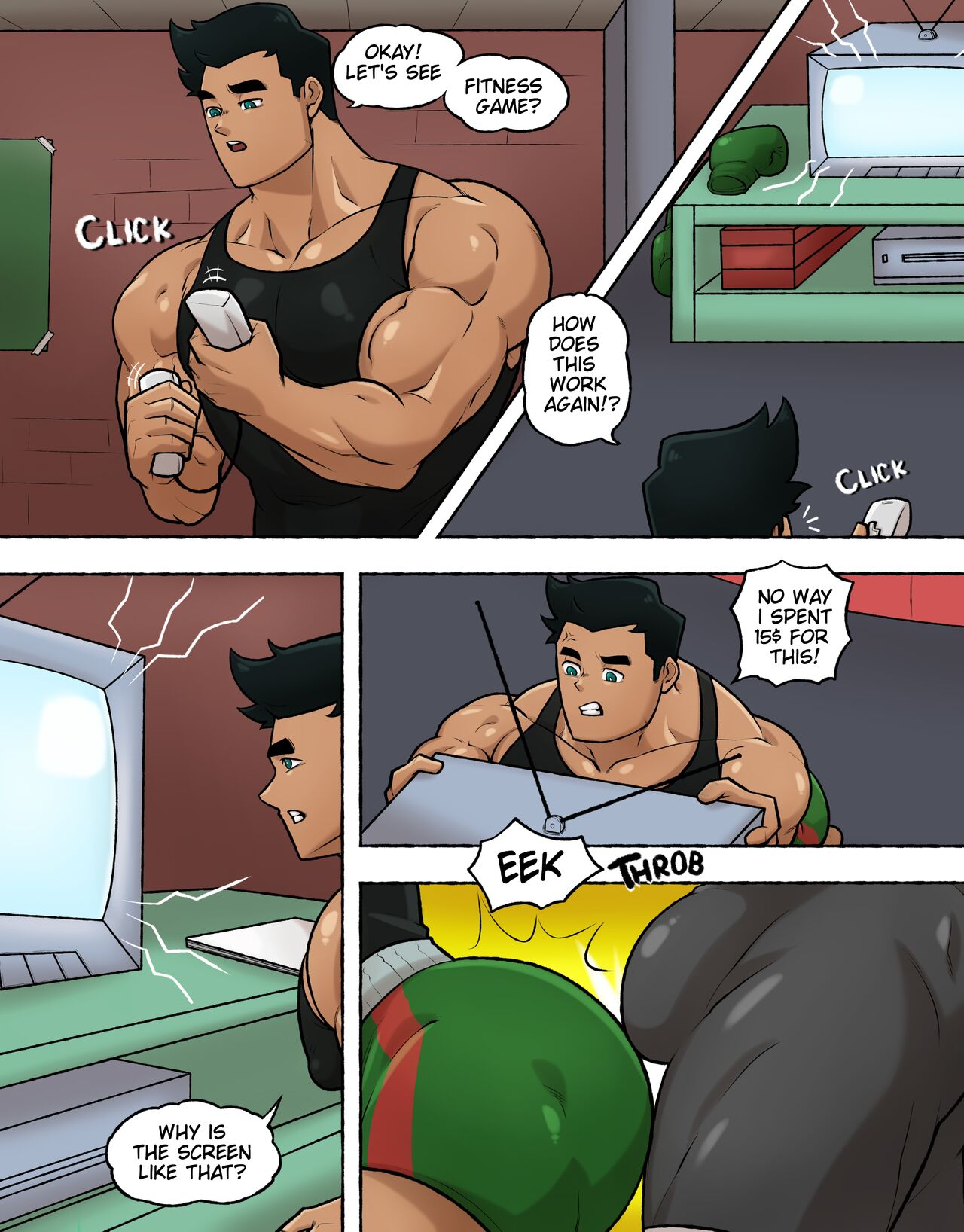 Little Mac x Wii Fit Trainer - Page 1 - HentaiEra