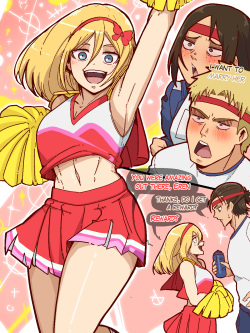 Cheerleader Christa ✽-/✽