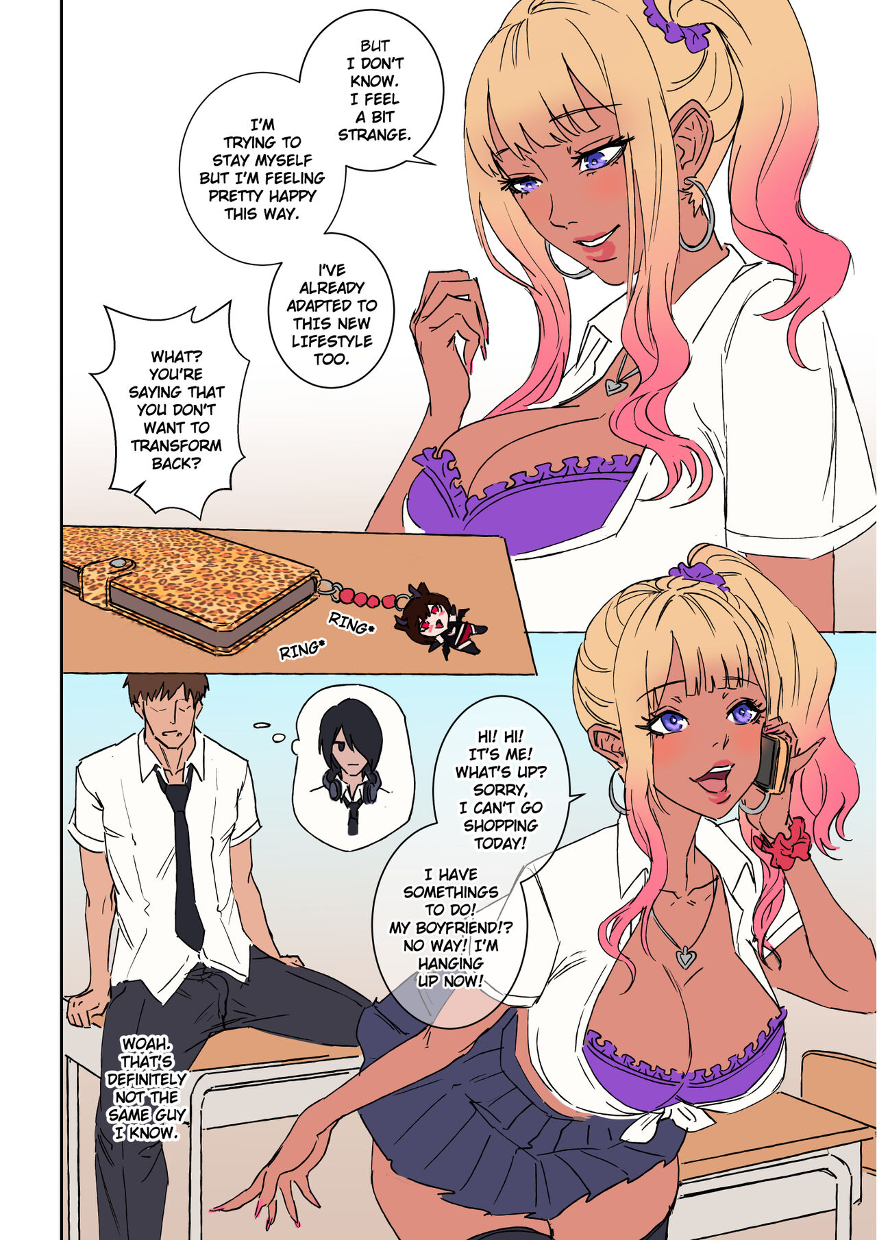 My Shy Best Friend Turned Into a Gal Girl and Wants Me to Fuck Her - Page  11 - HentaiEra