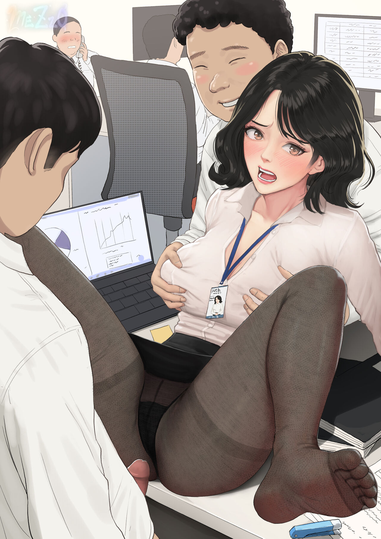 Office Lady - Page 1 - HentaiEra