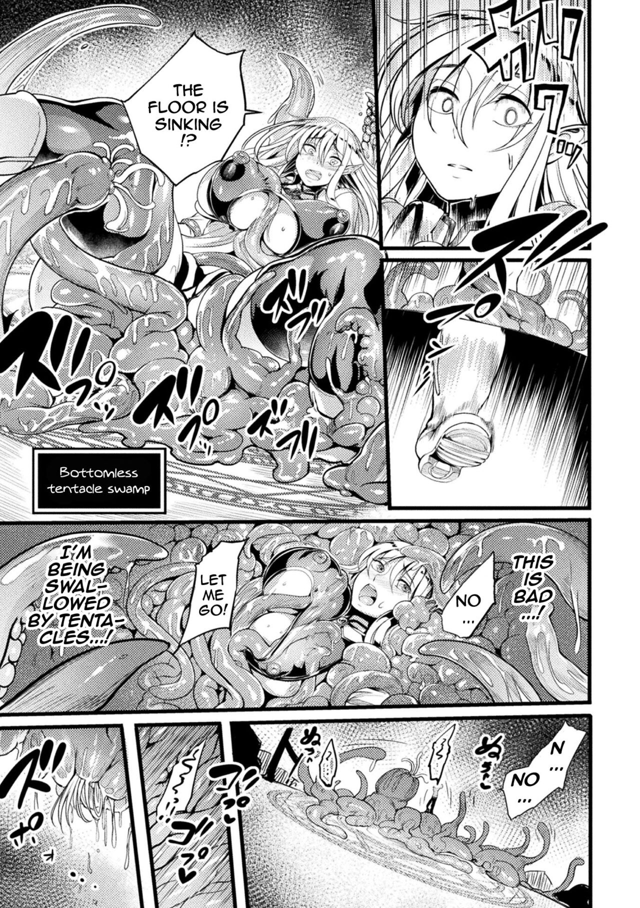 Ero Trap Dungeon! Elf kari no Shokushuana Ep.1-3 | Lewd Trap Dungeon! The  Elf Hunting Tentacle Hole Ep.1-3 - Page 7 - HentaiEra
