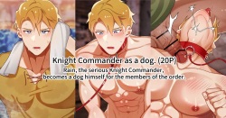 Inu ni Natta Kishi Danchou 🐶 | Knight Commander As A Dog 🐶