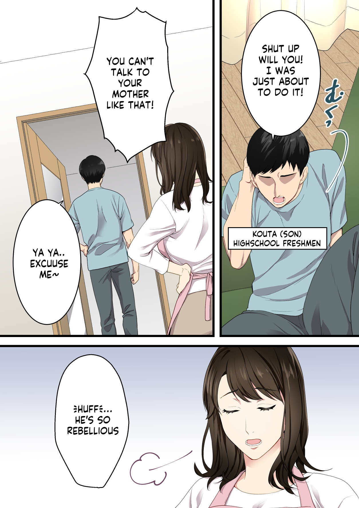 Arguing mother-son who became a loving couple - Page 3 - HentaiEra