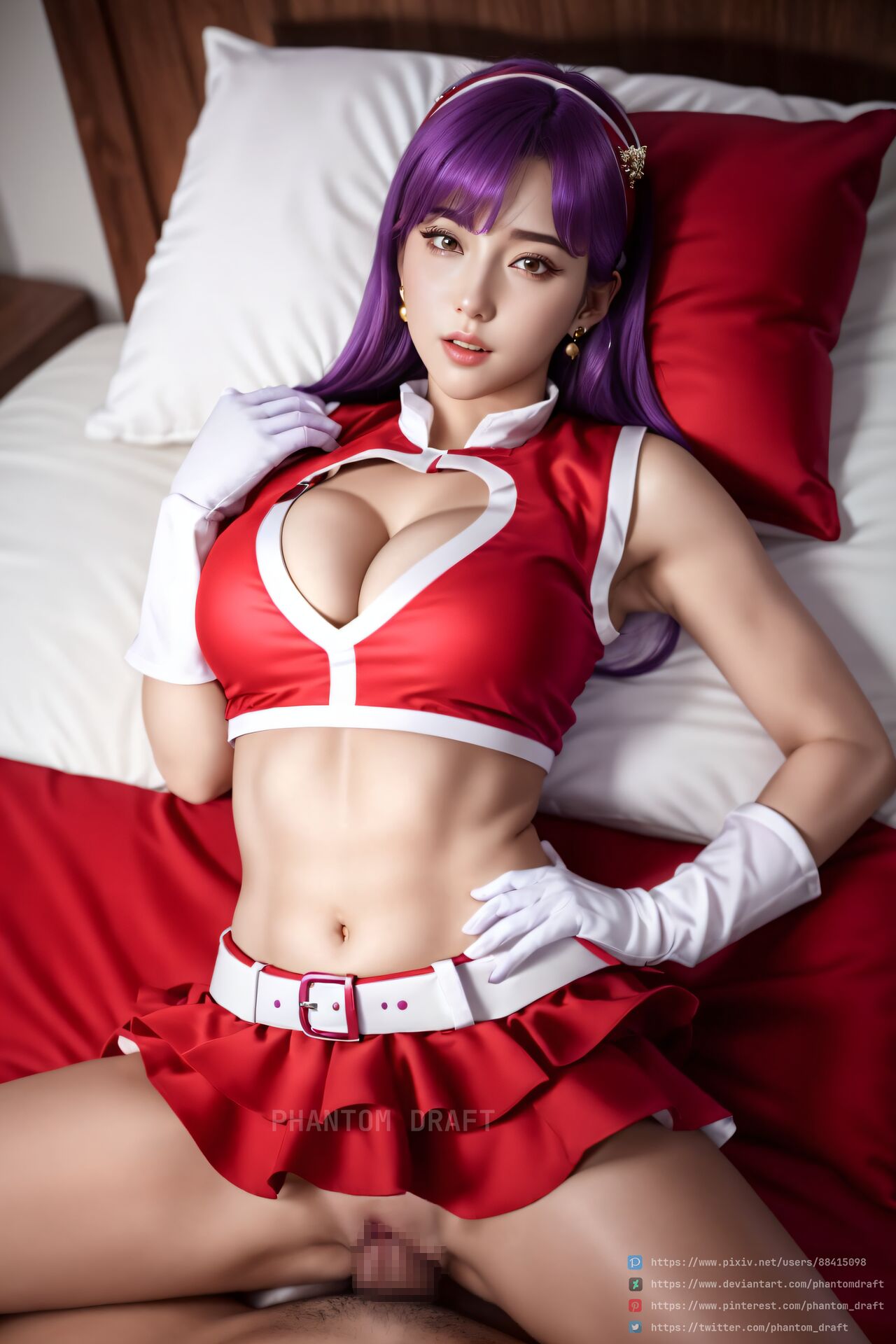 Athena Asamiya PhantomDraft Image Set Page 11 HentaiEra