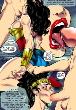 Wonder Woman Blackmailed