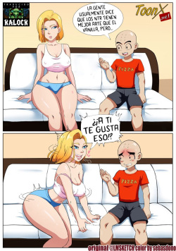 Android 18 NTR Comic