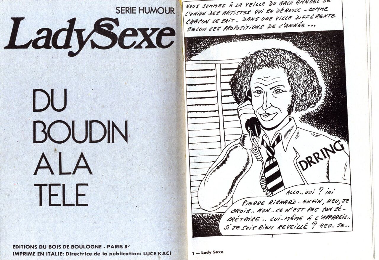 PFA - Lady sexe #01 Du boudin à la télé - Page 2 - HentaiEra